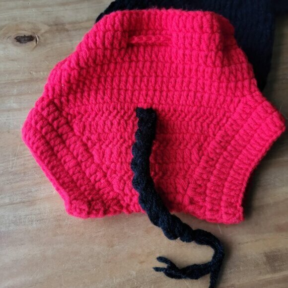 Mickey Mouse Knitted Hat and Bottoms Set - Picture 6 of 8